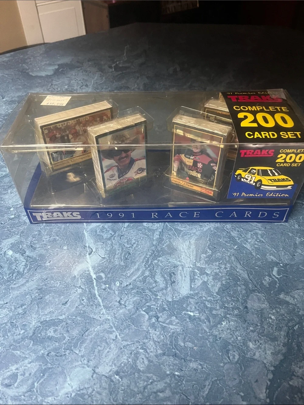 Vintage 1991 race cards